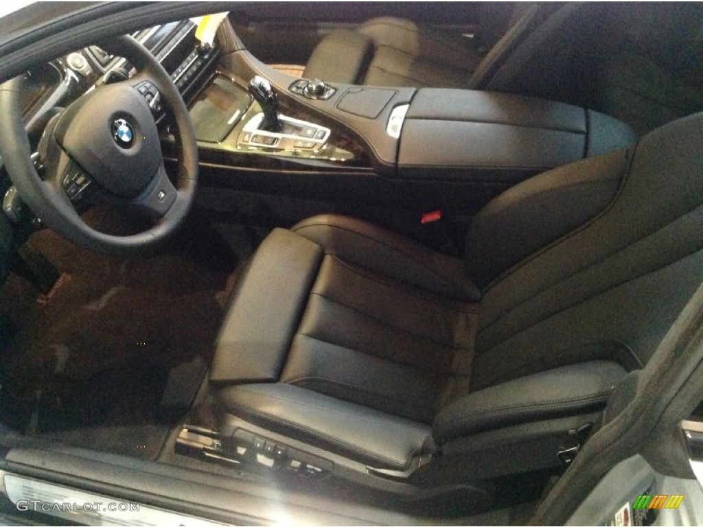 2013 6 Series 650i xDrive Coupe - Titanium Silver Metallic / Black photo #5