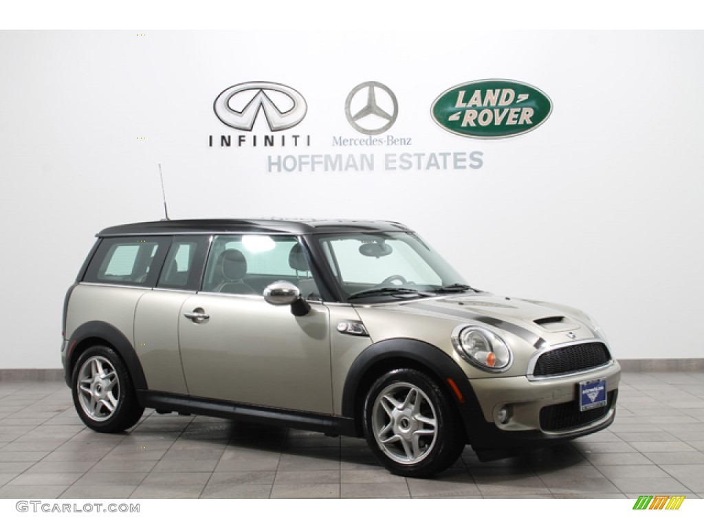 2009 Cooper S Clubman - Sparkling Silver Metallic / Lounge Hot Chocolate Leather photo #1