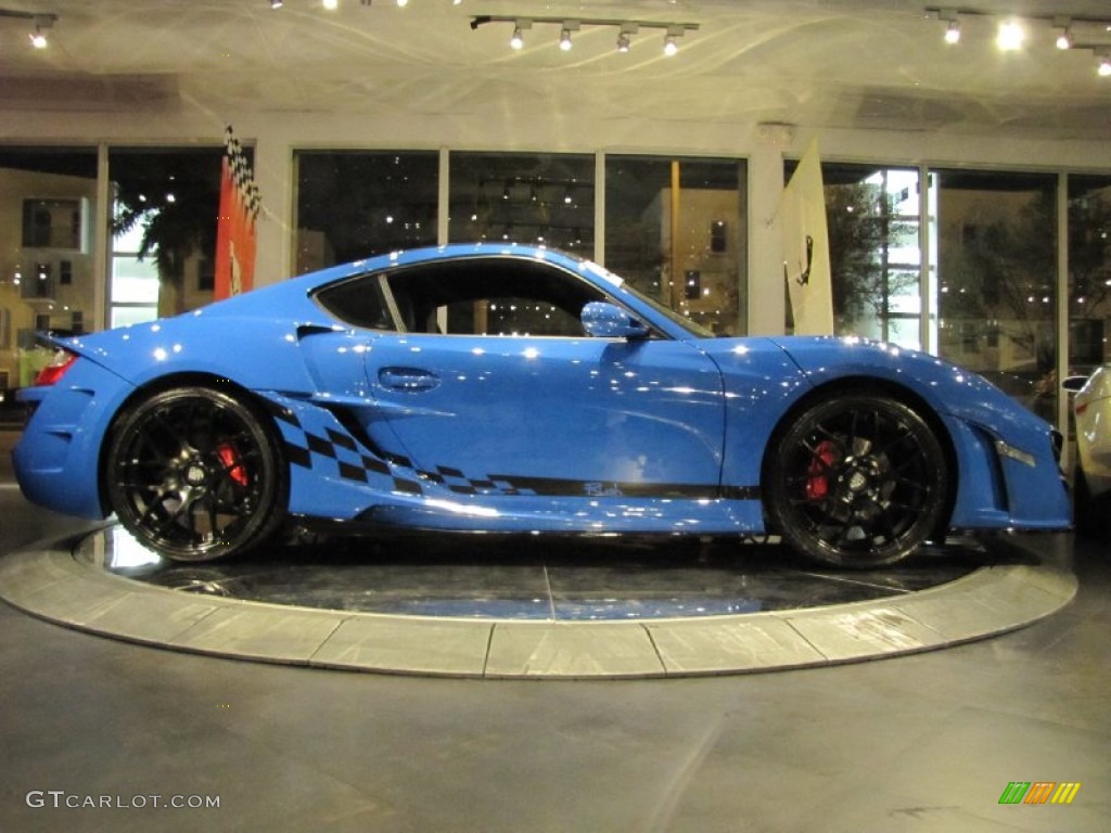 2006 Cayman S Anibal Rush - Custom Blue / Black photo #19