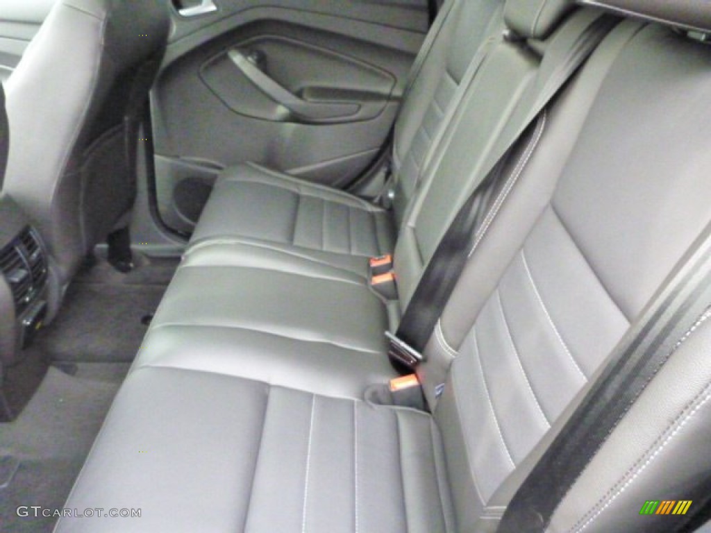 Charcoal Black Interior 2013 Ford Escape SEL 1.6L EcoBoost 4WD Photo #76010482