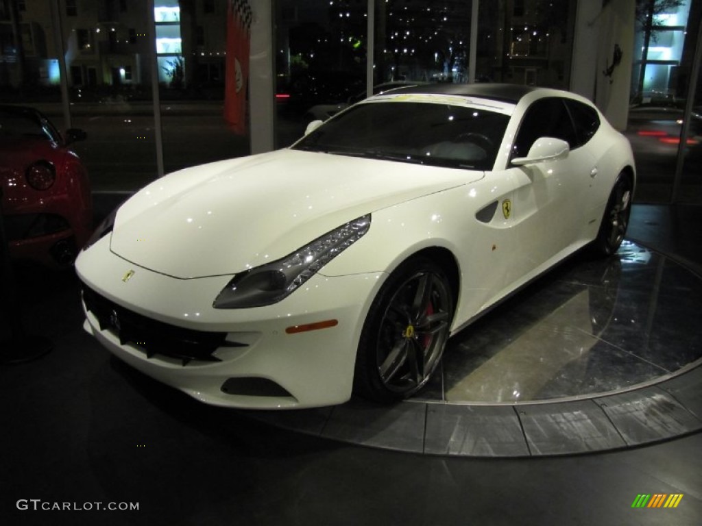 Bianco Avus (White) 2012 Ferrari FF Standard FF Model Exterior Photo #76010548