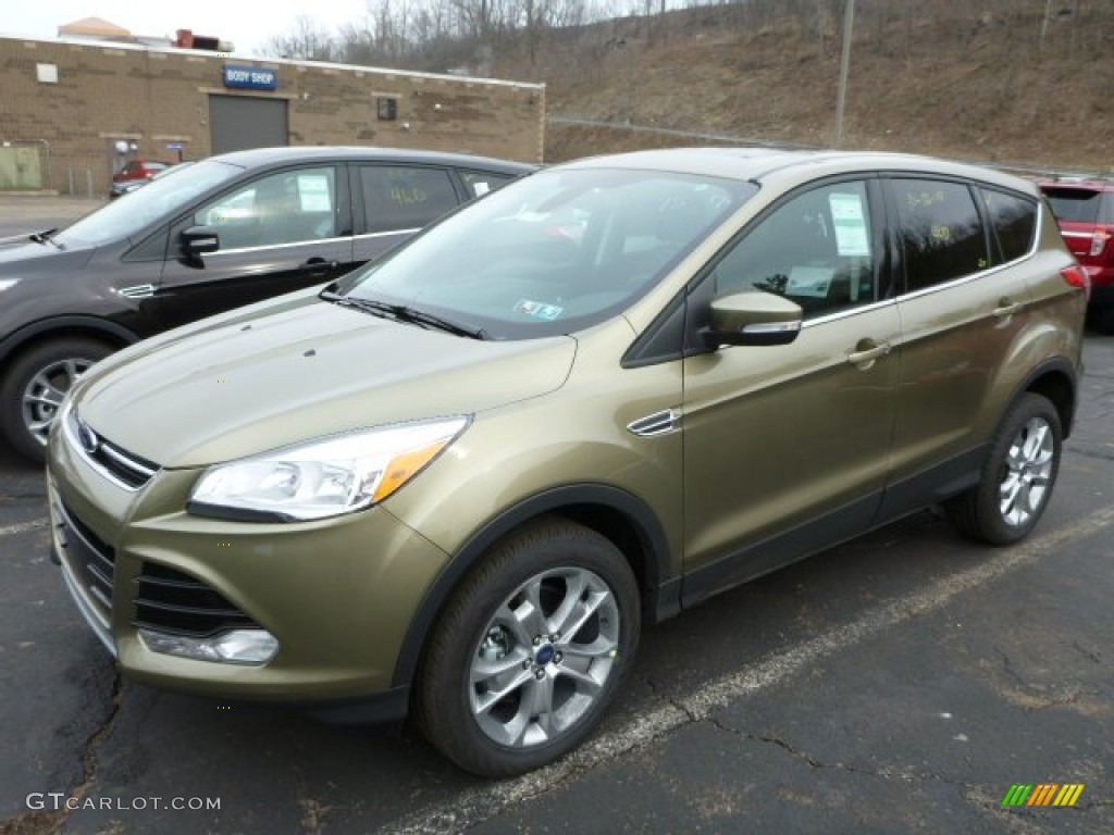 Ginger Ale Metallic 2013 Ford Escape SEL 2.0L EcoBoost 4WD Exterior Photo #76010602