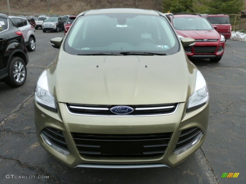 2013 Escape SEL 2.0L EcoBoost 4WD - Ginger Ale Metallic / Charcoal Black photo #6