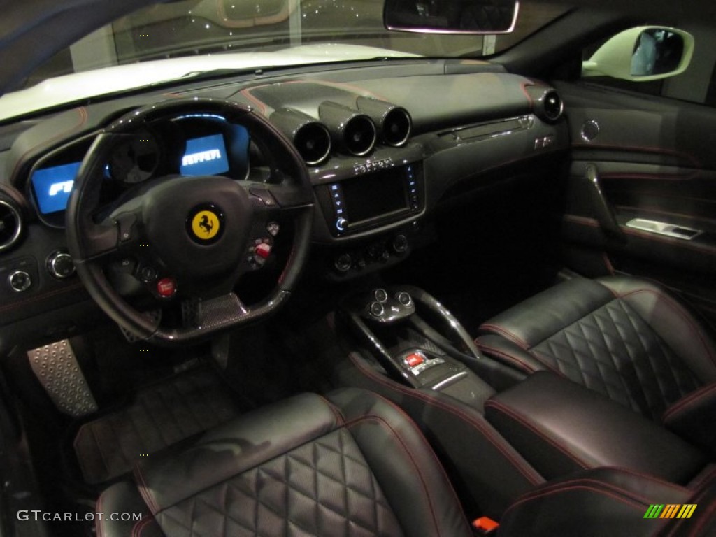 Nero Interior 2012 Ferrari FF Standard FF Model Photo #76010626