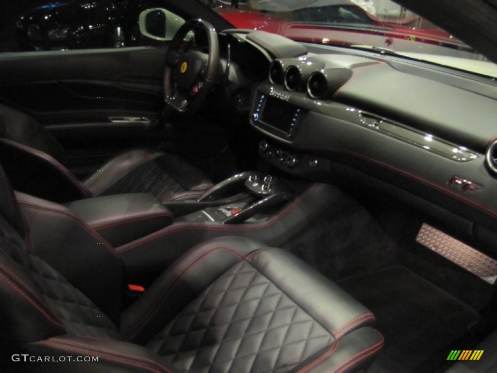 Nero Interior 2012 Ferrari FF Standard FF Model Photo #76010650