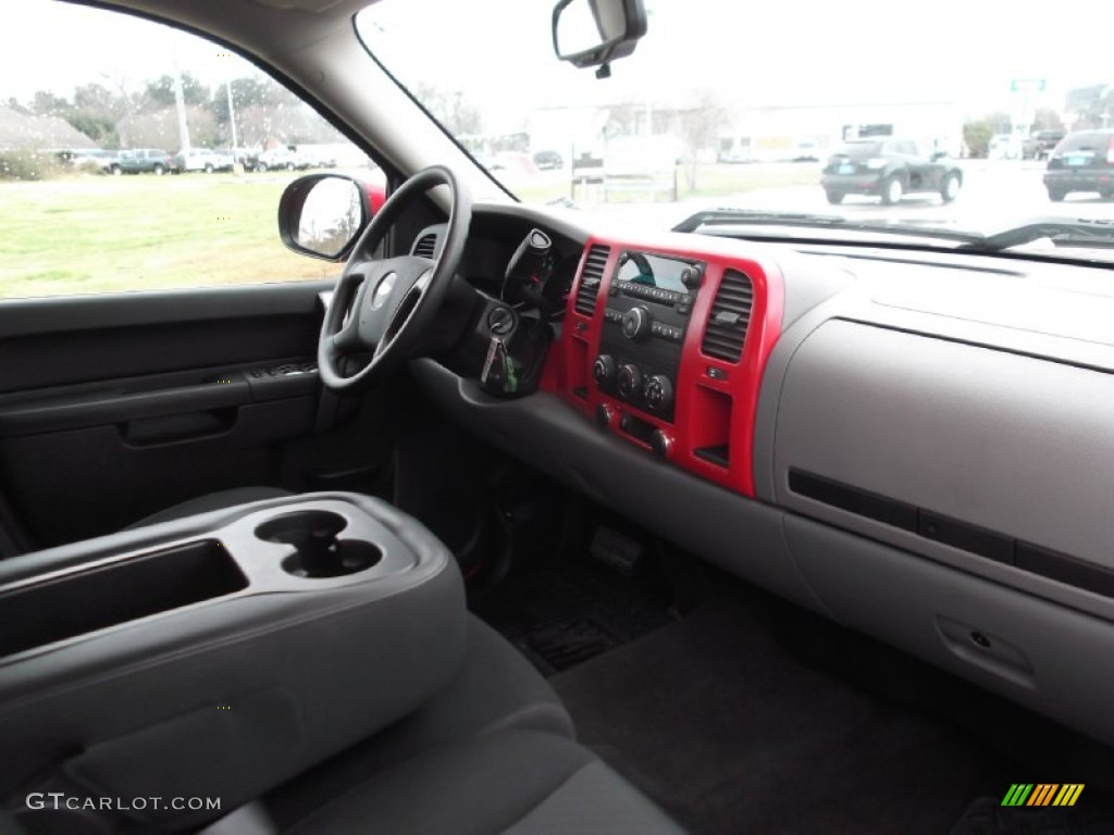 2012 Silverado 1500 LS Crew Cab - Victory Red / Dark Titanium photo #6