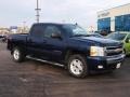 2010 Imperial Blue Metallic Chevrolet Silverado 1500 LT Crew Cab 4x4  photo #2