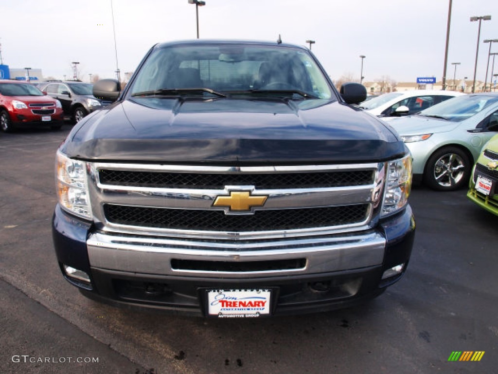 2010 Silverado 1500 LT Crew Cab 4x4 - Imperial Blue Metallic / Ebony photo #7