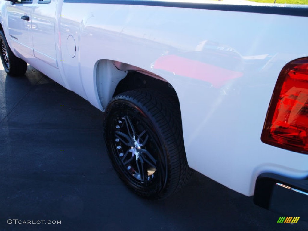 2008 Silverado 1500 LT Extended Cab - Summit White / Ebony photo #4