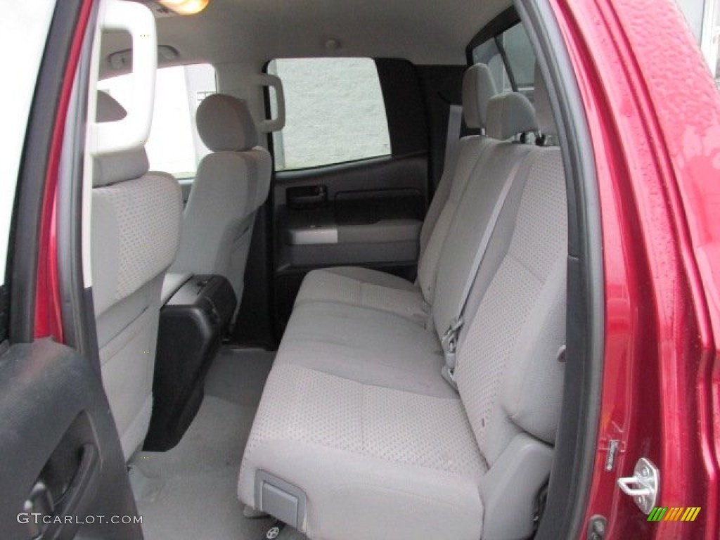2008 Toyota Tundra SR5 TRD Double Cab 4x4 Rear Seat Photo #76011976