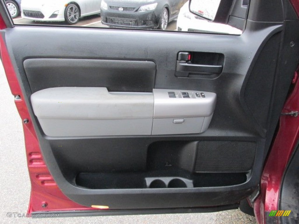 2008 Toyota Tundra SR5 TRD Double Cab 4x4 Graphite Gray Door Panel Photo #76012021