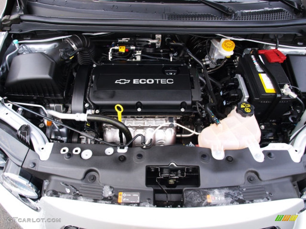 2012 Chevrolet Sonic LS Sedan 1.8 Liter DOHC 16-Valve VVT 4 Cylinder Engine Photo #76012263