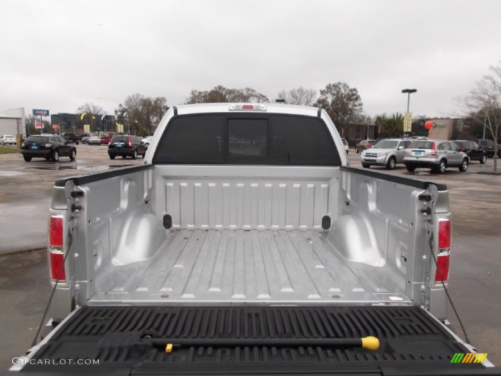 2010 F150 Platinum SuperCrew - Ingot Silver Metallic / Medium Stone Leather/Sienna Brown photo #3