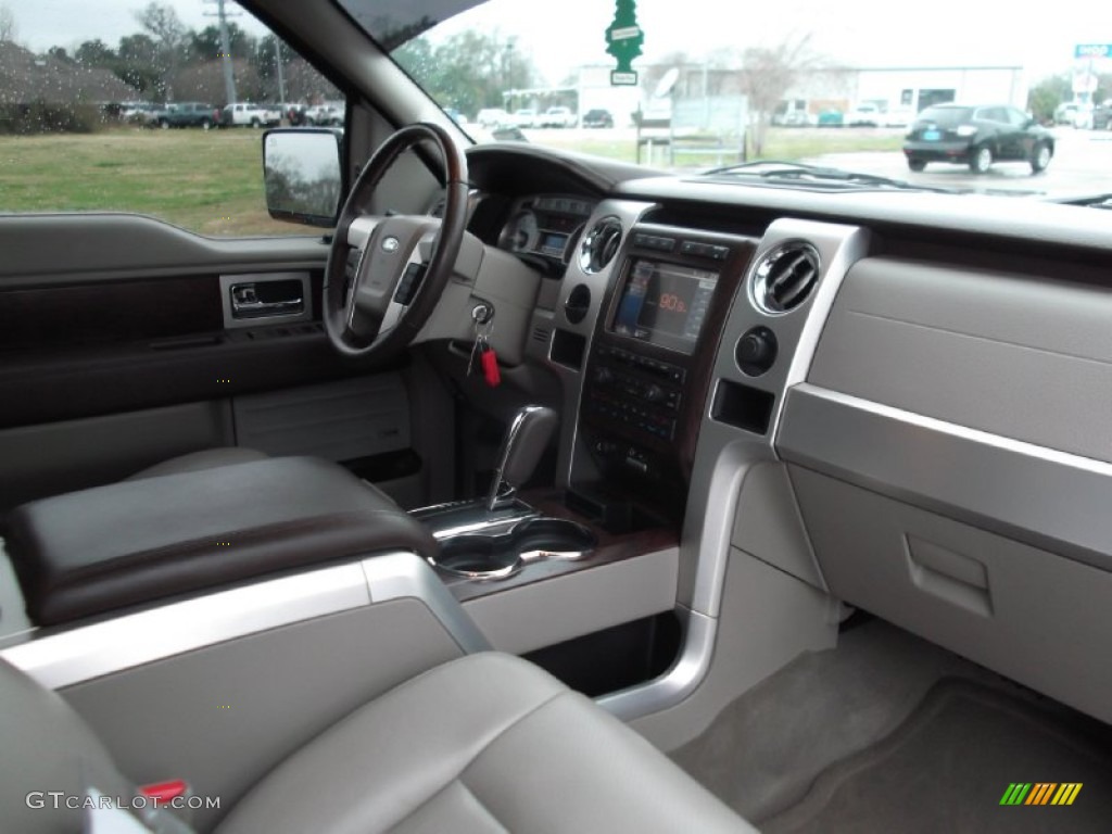 2010 F150 Platinum SuperCrew - Ingot Silver Metallic / Medium Stone Leather/Sienna Brown photo #5