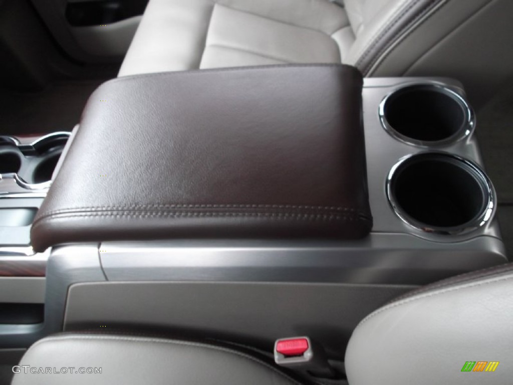 2010 F150 Platinum SuperCrew - Ingot Silver Metallic / Medium Stone Leather/Sienna Brown photo #23