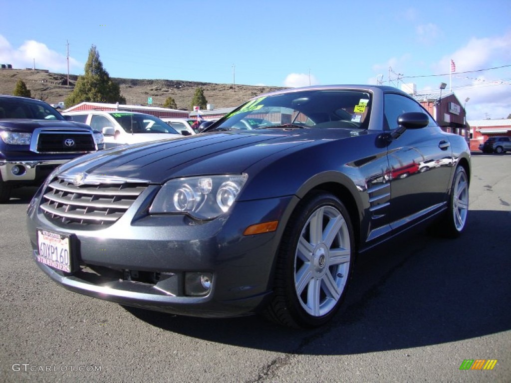 2007 Crossfire Limited Coupe - Machine Gray / Dark Slate Gray/Medium Slate Gray photo #3