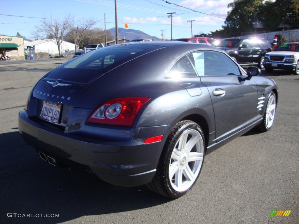 2007 Crossfire Limited Coupe - Machine Gray / Dark Slate Gray/Medium Slate Gray photo #7