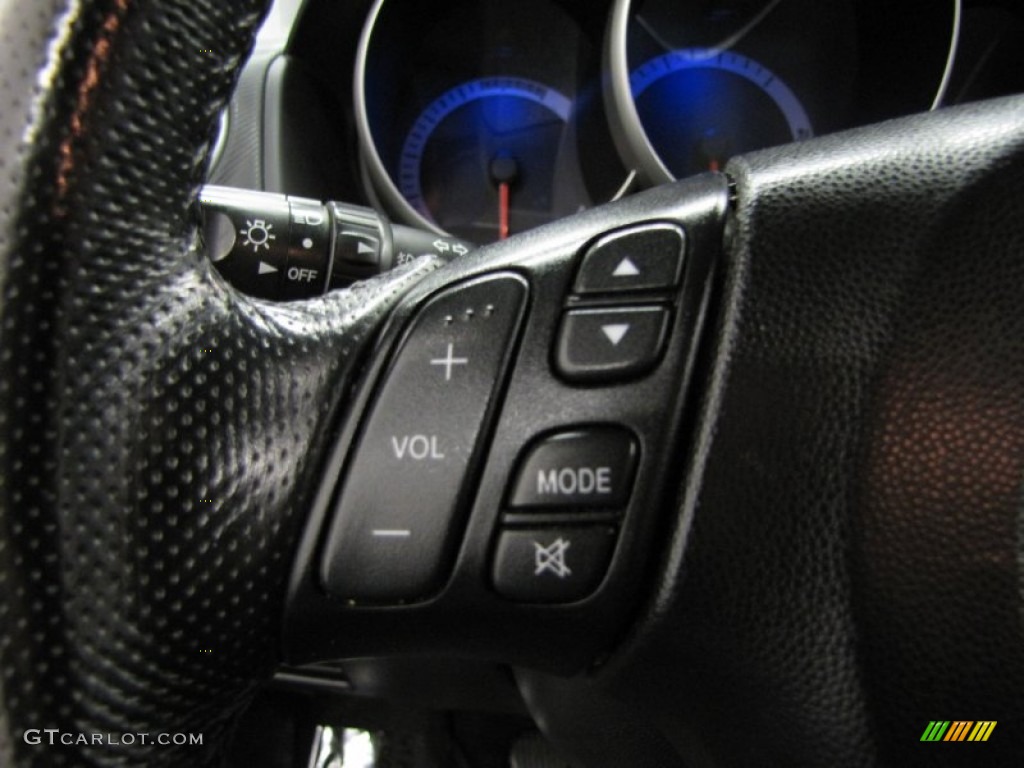 2005 MAZDA3 s Hatchback - Strato Blue Mica / Black/Blue photo #16