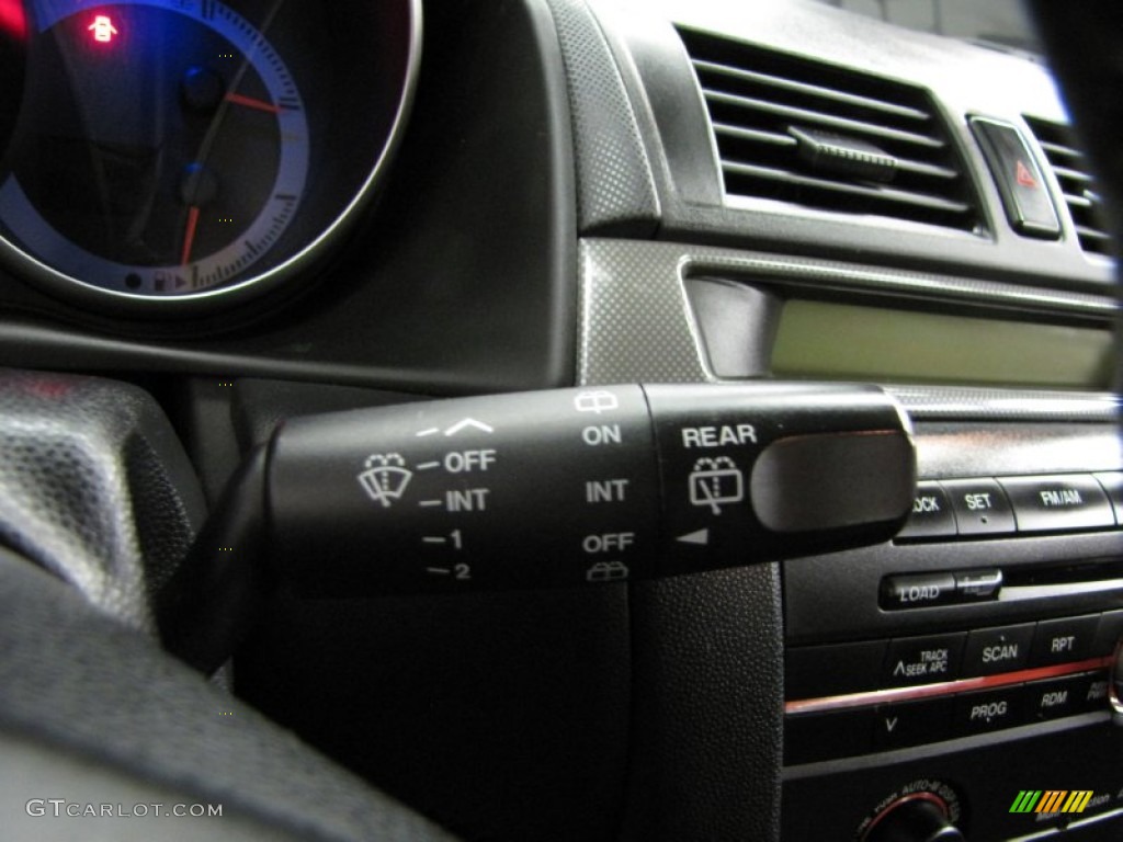 2005 MAZDA3 s Hatchback - Strato Blue Mica / Black/Blue photo #19
