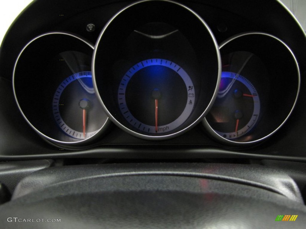 2005 MAZDA3 s Hatchback - Strato Blue Mica / Black/Blue photo #20