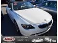 2005 Alpine White BMW 6 Series 645i Convertible  photo #1