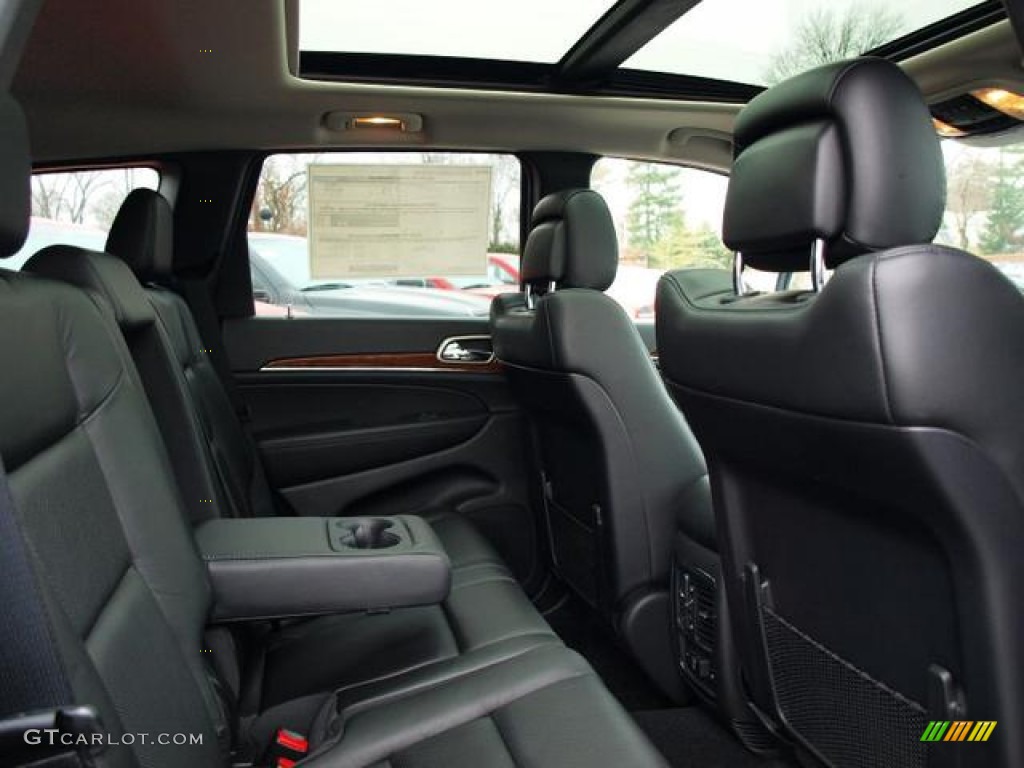 Black Interior 2013 Jeep Grand Cherokee Limited 4x4 Photo #76015660