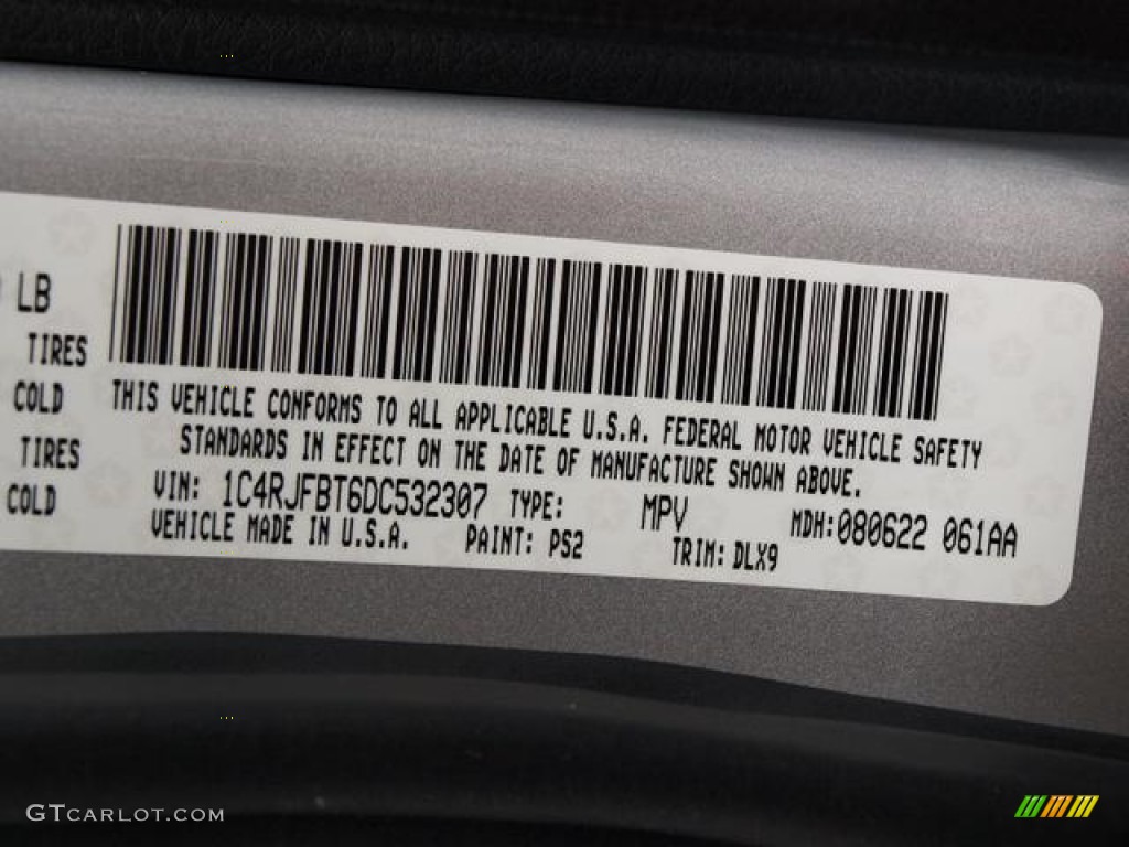 2013 Jeep Grand Cherokee Limited 4x4 Color Code Photos