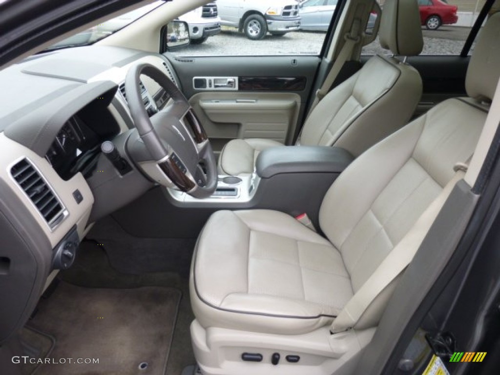 2010 MKX AWD - Sterling Grey Metallic / Medium Light Stone photo #11