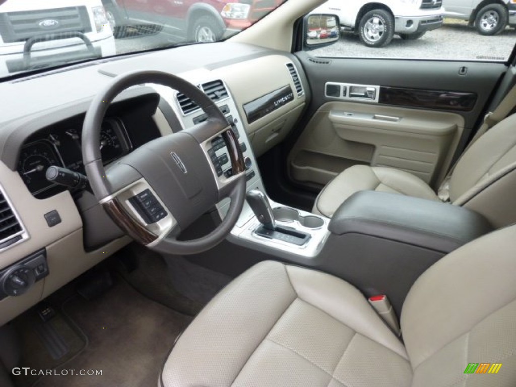 2010 MKX AWD - Sterling Grey Metallic / Medium Light Stone photo #12