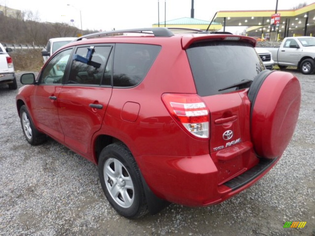 Barcelona Red Metallic 2010 Toyota RAV4 I4 4WD Exterior Photo #76016923
