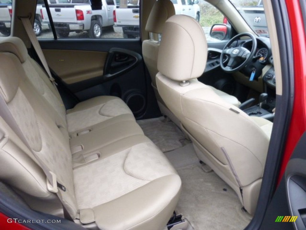 2010 Toyota RAV4 I4 4WD Rear Seat Photo #76016938