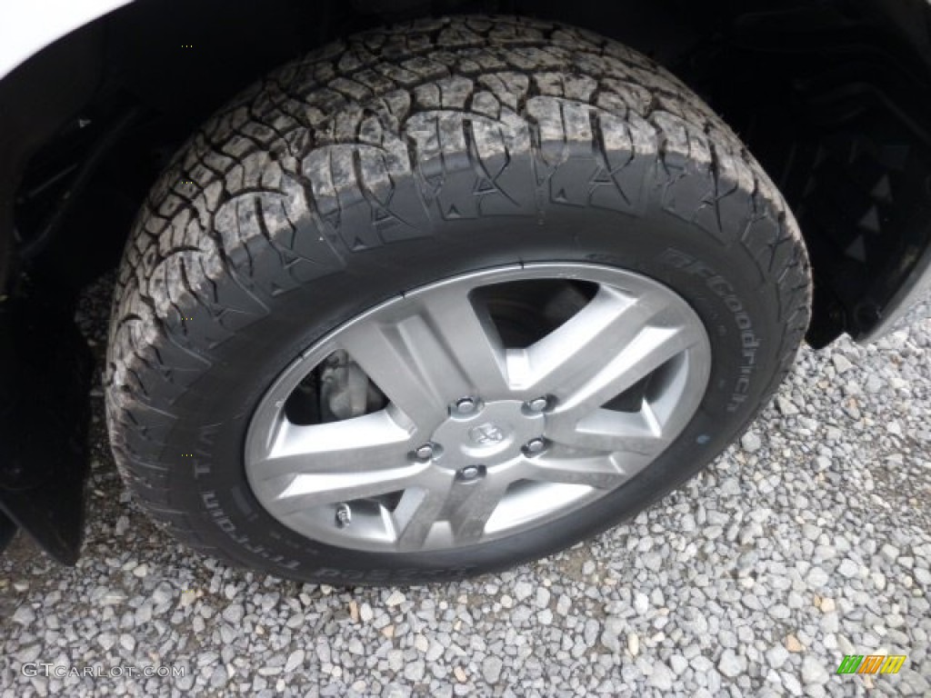 2011 Tundra Double Cab 4x4 - Super White / Graphite Gray photo #8