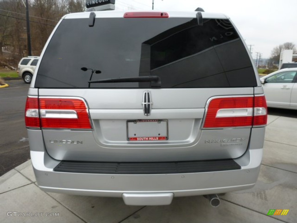 2012 Navigator 4x4 - Ingot Silver Metallic / Canyon/Black photo #4