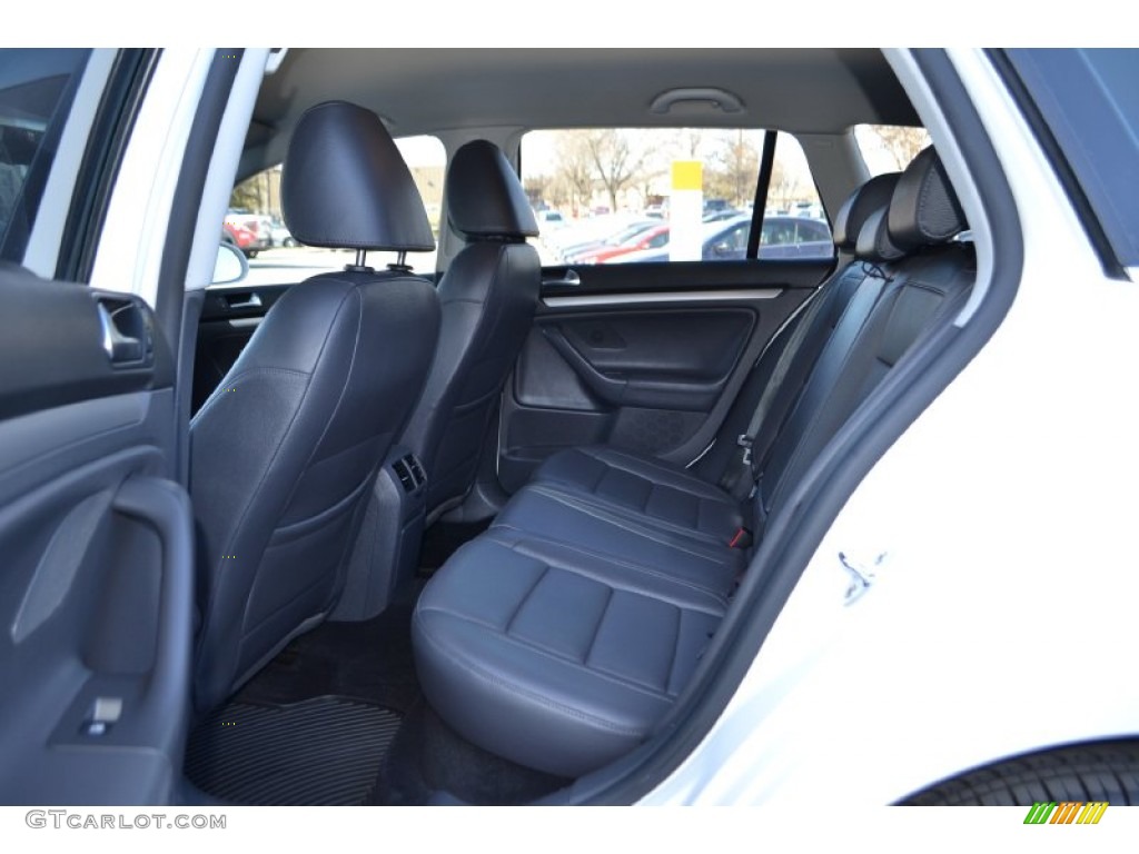 2009 Volkswagen Jetta TDI SportWagen Rear Seat Photo #76019046