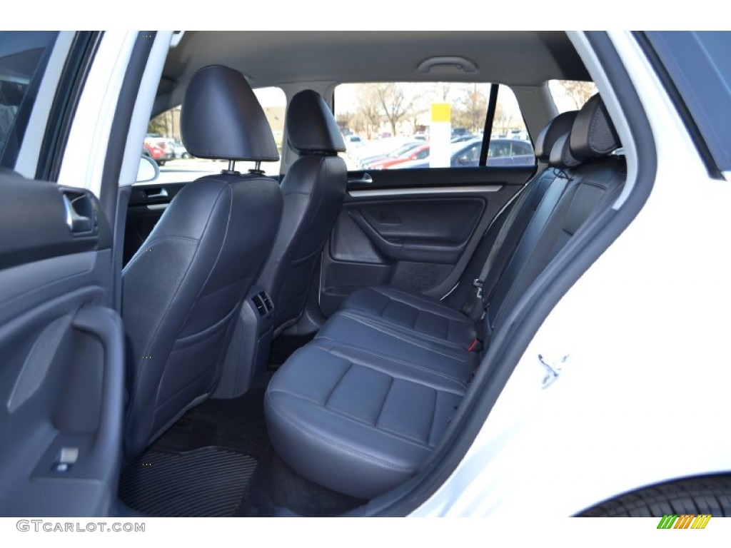 2009 Jetta TDI SportWagen - Candy White / Anthracite photo #12