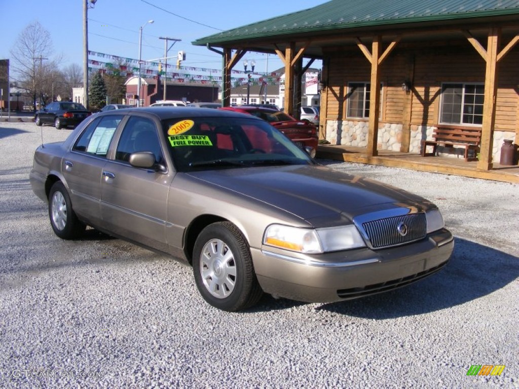 Arizona Beige Metallic 2005 Mercury Grand Marquis LS Exterior Photo #76019369