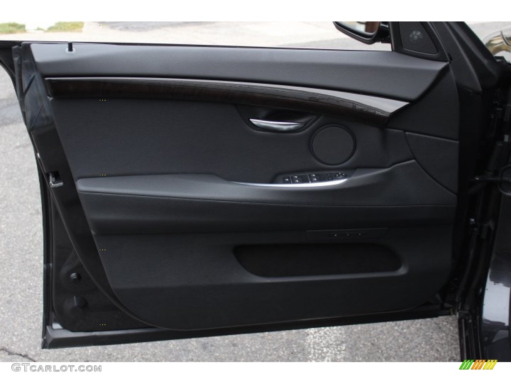 2012 5 Series 550i Gran Turismo - Dark Graphite Metallic II / Black photo #9