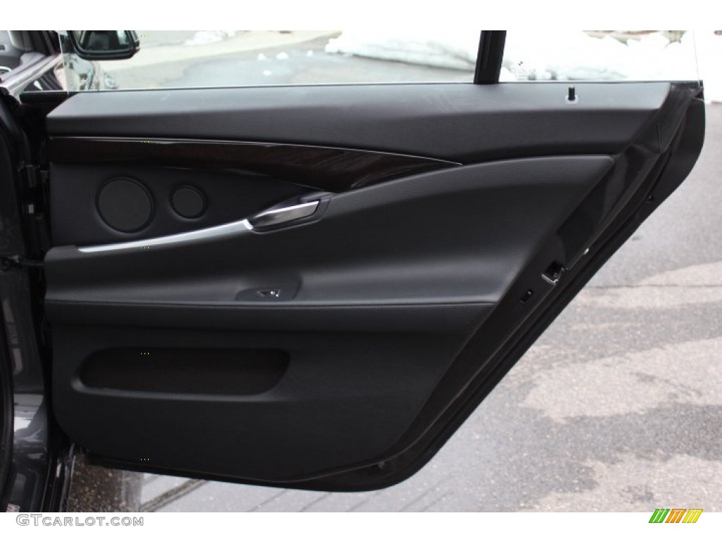 2012 5 Series 550i Gran Turismo - Dark Graphite Metallic II / Black photo #23