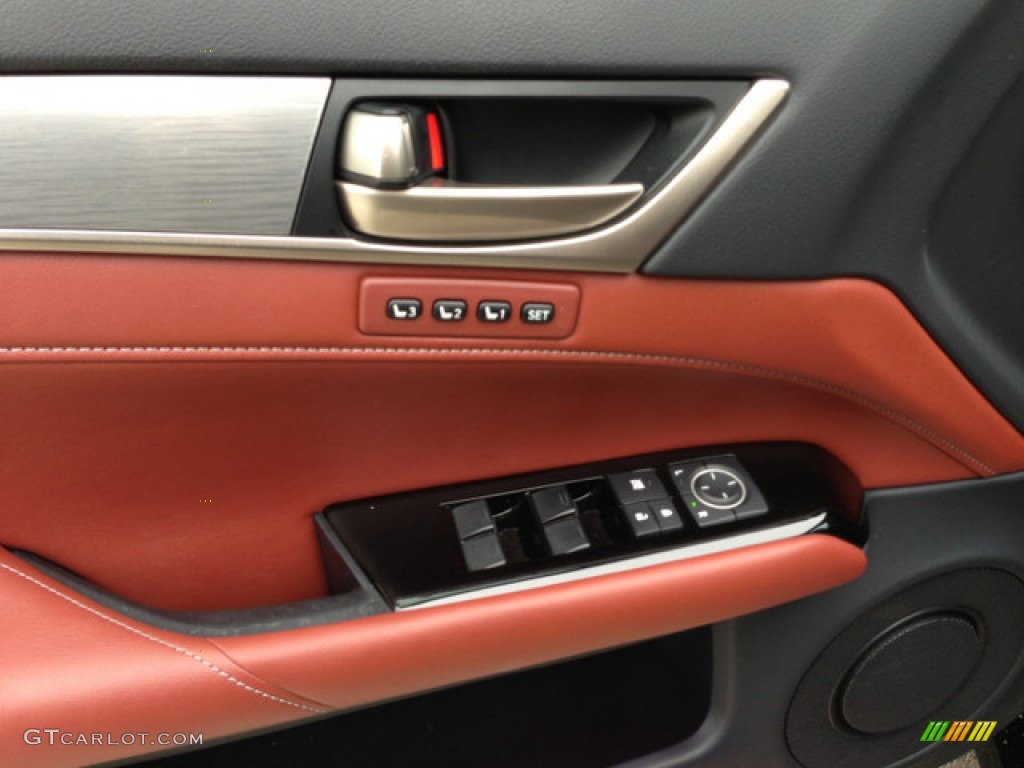 2013 Lexus GS 350 AWD F Sport Cabernet Door Panel Photo #76021602