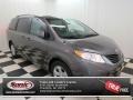 2012 Predawn Gray Mica Toyota Sienna LE  photo #1
