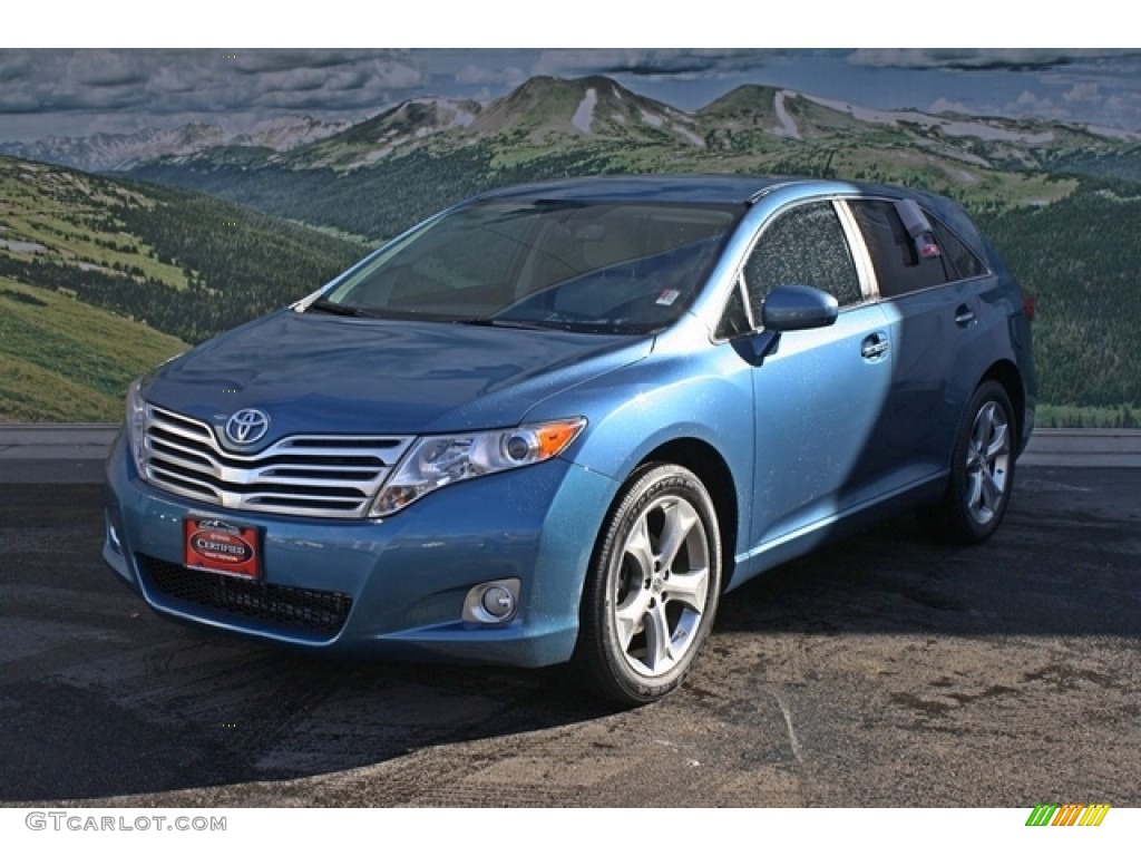 Tropical Sea Metallic 2009 Toyota Venza V6 AWD Exterior Photo #76021882