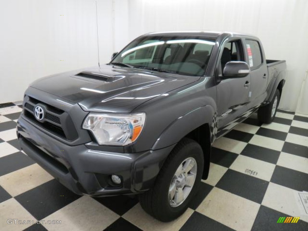 Magnetic Gray Metallic 2013 Toyota Tacoma V6 TRD Sport Double Cab 4x4 Exterior Photo #76022638