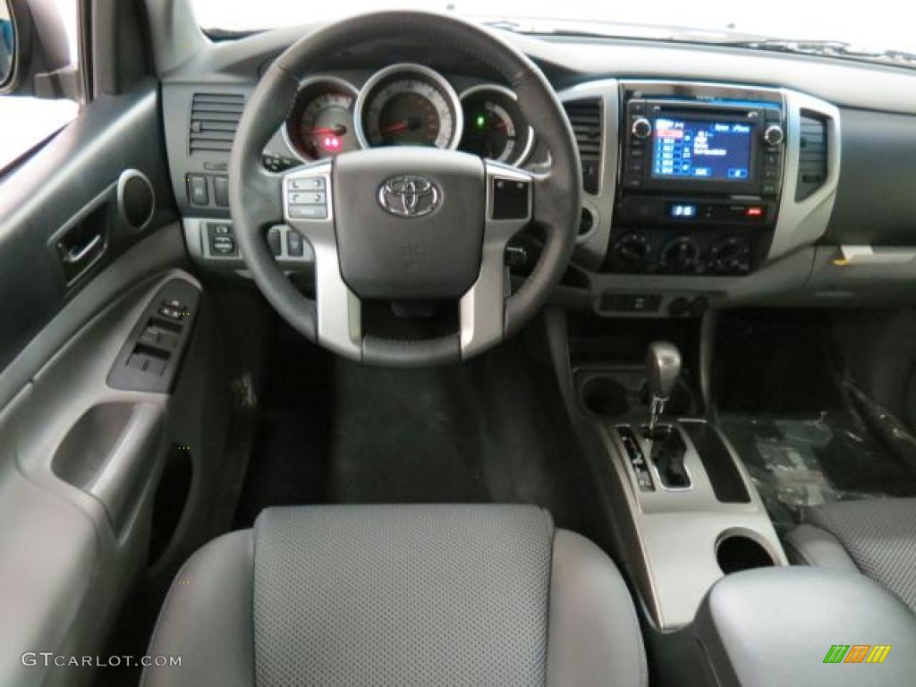 2013 Toyota Tacoma V6 TRD Sport Double Cab 4x4 Graphite Dashboard Photo #76022665