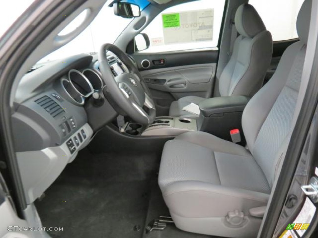 Graphite Interior 2013 Toyota Tacoma V6 TRD Sport Double Cab 4x4 Photo #76022715
