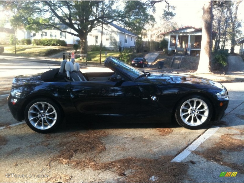 Jet Black 2005 BMW Z4 2.5i Roadster Exterior Photo #76023216