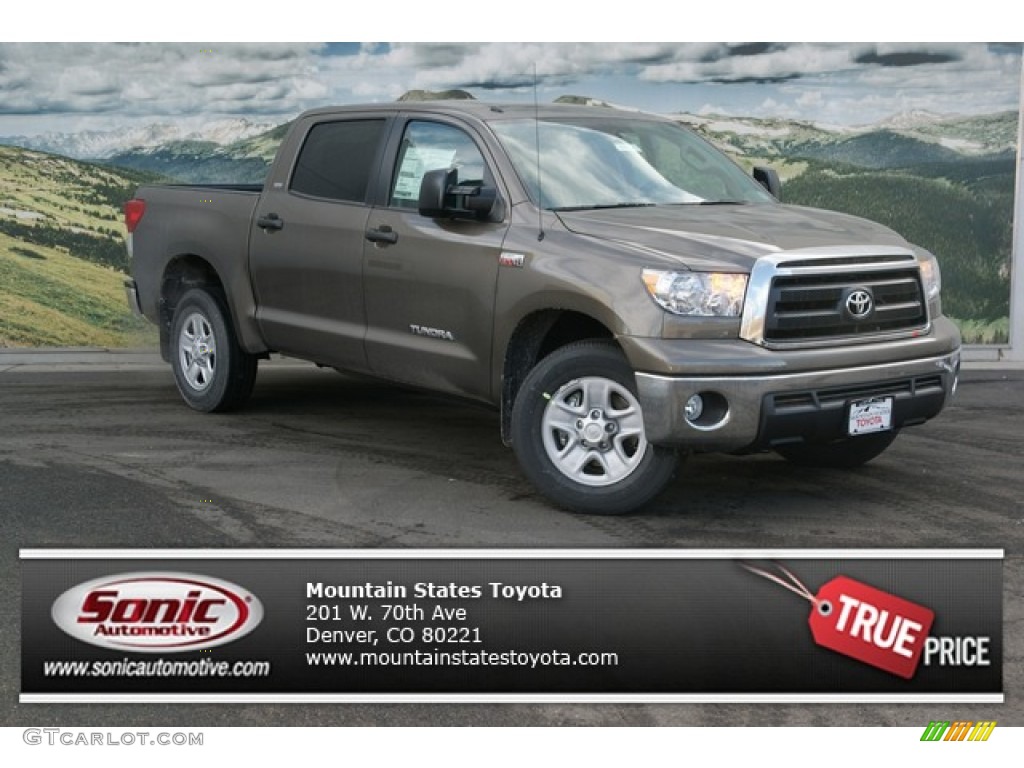 2013 Tundra SR5 CrewMax 4x4 - Pyrite Mica / Graphite photo #1