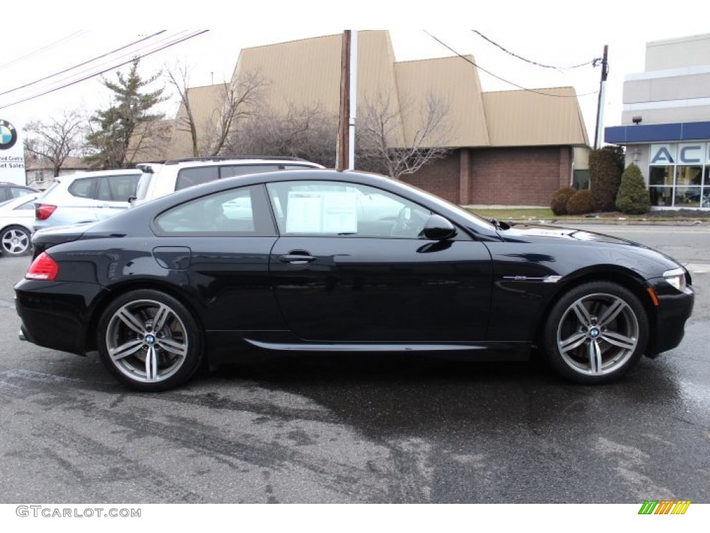 Carbon Black Metallic 2010 BMW M6 Coupe Exterior Photo #76023939