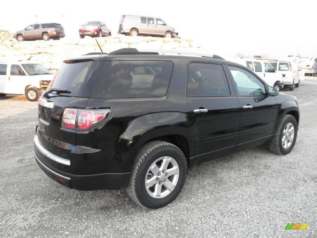 2013 Acadia SLE - Carbon Black Metallic / Ebony photo #27