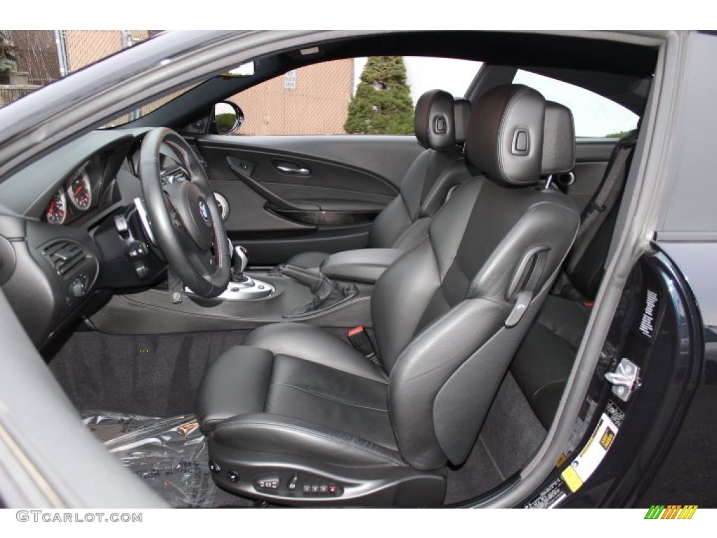 2010 BMW M6 Coupe Front Seat Photo #76024023