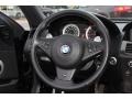Black 2010 BMW M6 Coupe Steering Wheel